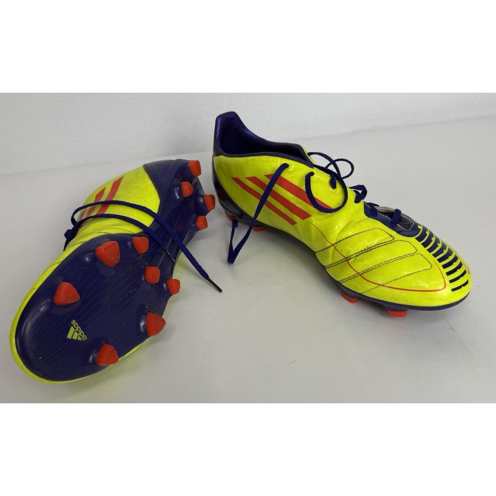 Adidas F50 F10 Traxion FG Football Soccer Cleats Yellow G40258 Mens Size US 12 - Picture 6 of 8